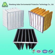 EN779 Standard-Middle-Efficiency-Taschenluftfilter aus synthetischer Faser